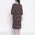 Tenor floral print multicolor maternity dress
