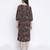 Tenor floral print multicolor maternity dress