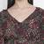 Tenor floral print multicolor maternity dress