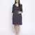 Orient black printed maternity dress