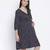 Orient black printed maternity dress