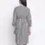Chic check print maternity dress