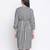 Chic check print maternity dress