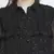 Omanic Black Foil print women Shirt
