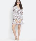 Dreams of colors digital print classy women dress