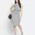 Drums of heaven check print smocked womem dress