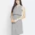 Drums of heaven check print smocked womem dress
