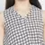 Drums of heaven check print smocked womem dress