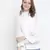 Starey white elegant women lace top