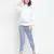 Starey white elegant women lace top