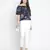 Flick of colours digital print women off-shoulder top