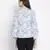 Jelly Blue floral print chic women top