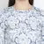 Jelly Blue floral print chic women top