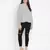 Dearing white printed elegant women top