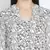 Dearing white printed elegant women top