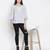 Mobl blue ravishing  women top