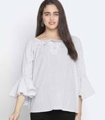 Icey plup dazzling women top