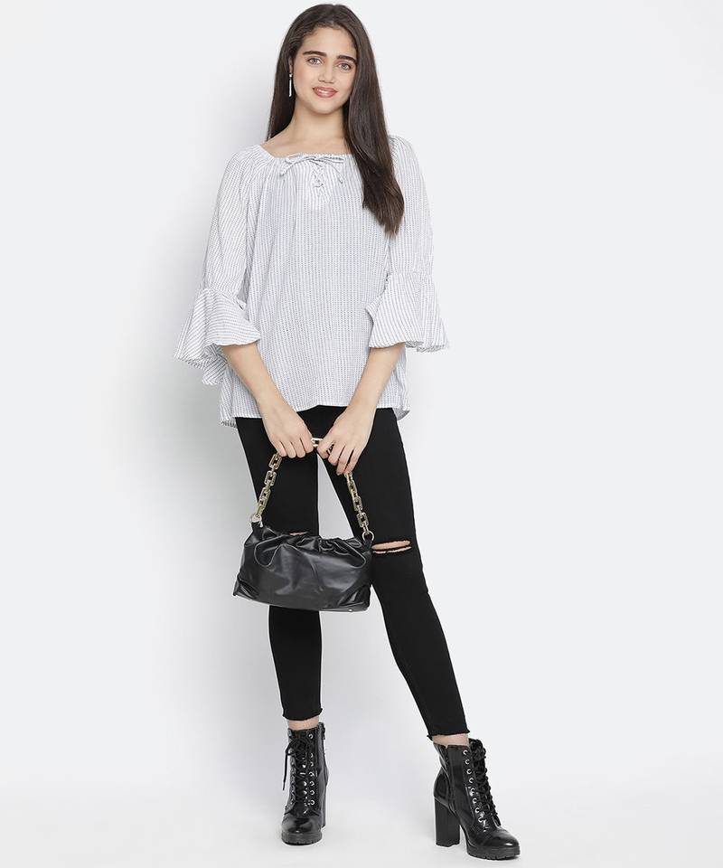 Icey plup dazzling women top