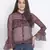 Winni wine color smart women Shirt