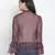 Winni wine color smart women Shirt