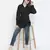 Blockbuster Black button-down women tunic