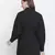 Blockbuster Black button-down women tunic
