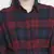 Lustre brubl check button - down women tunic