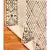 4x7 Ft Outdoor Patio Rug Geometric Rug Handmade Cotton Dhurrie Area Rugs Bohomian Kilims Indoor