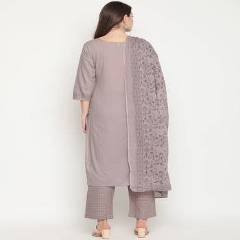 Grey brasso cotton kurta-sets 2