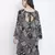 Blomer Black printed women dress