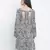 Twinx black tropical print women dress