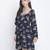 Dony Blue printed women casual dress
