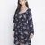 Dony Blue printed women casual dress
