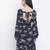 Dony Blue printed women casual dress