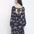 Dony Blue printed women casual dress