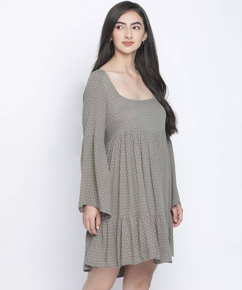 Gorgoeus chic printed women dress