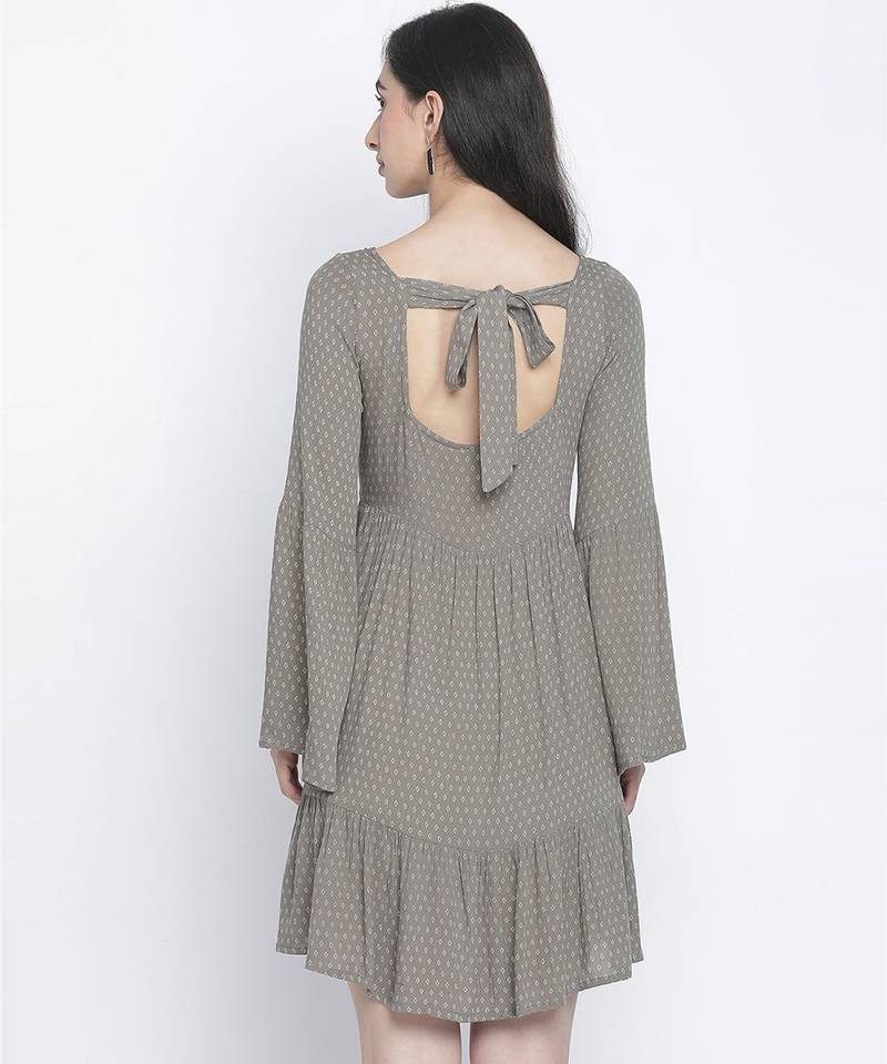 Gorgoeus chic printed women dress