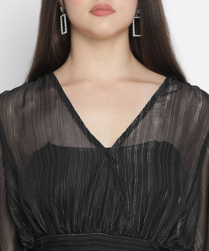 Superstar BLimmer back tie-knot women top