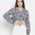 Pearler floral print diva women tie top