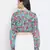Pearler floral print diva women tie top