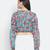 Pearler floral print diva women tie top