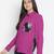Winkle purple colour women Shirt