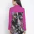 Winkle purple colour women Shirt