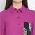 Winkle purple colour women Shirt