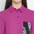 Winkle purple colour women Shirt