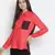 Ruby red colour women Shirt