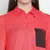 Ruby red colour women Shirt