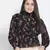 Furor smocked floral print women top