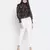 Furor smocked floral print women top