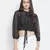 Flair BLimmer Black stylish women tie top